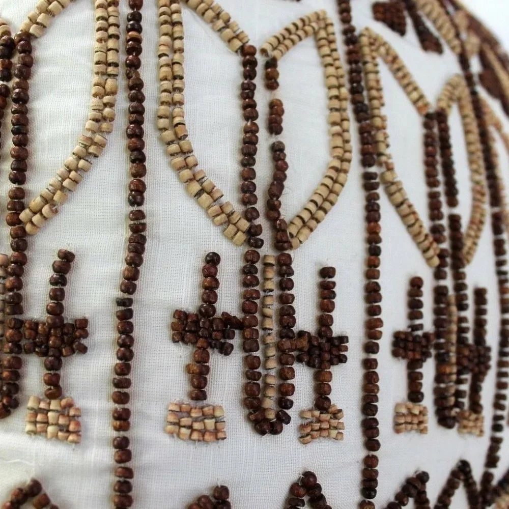 Nate Berkus beaded pillow